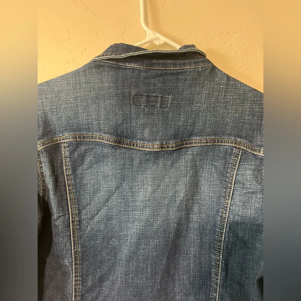 Lee Modern Series Trucker Style Denim Jacket Medium/Dark Wash Size L